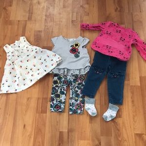 Mixed bundle for girls.